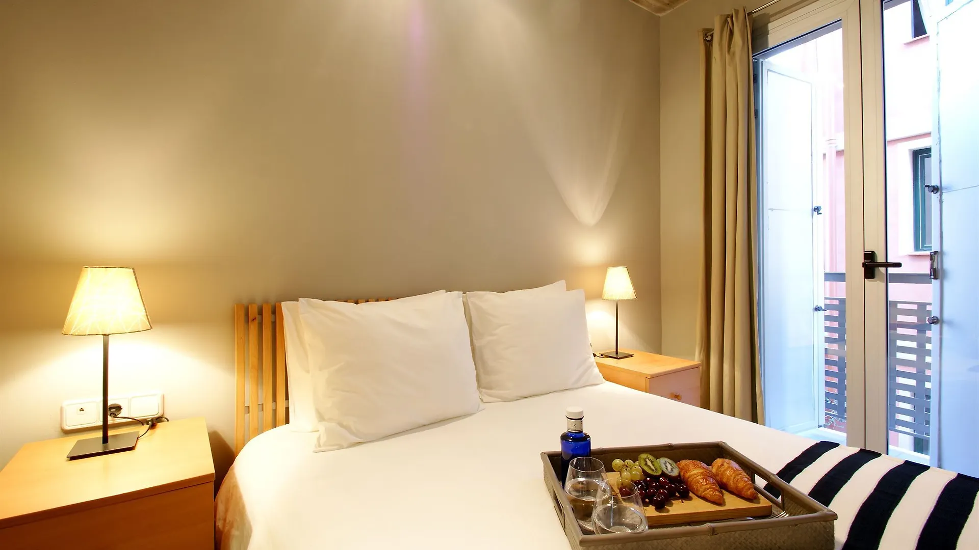 Apartment Ferienwohnung Borne Lofts Barcelona Spanien