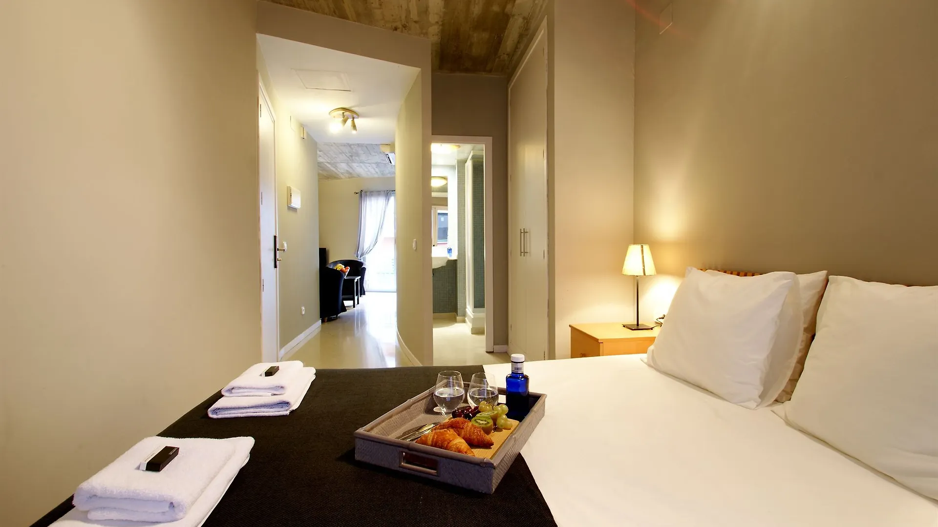 Apartment Ferienwohnung Borne Lofts Barcelona Spanien